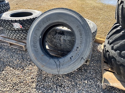 Quantity of (2) Steer Tires