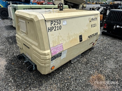 2019 Doosan P250 Skid-Mounted Air Compressor