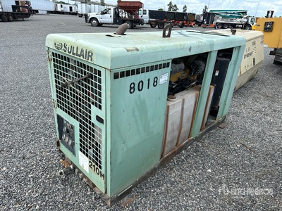 2007 Sullair 210H 210 cfm Skid-Mounted Compresor de aire