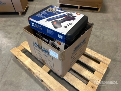 Quantity of (5) Dynaline 11055 24 Volt Rechargeable Grease Gun (Unused)