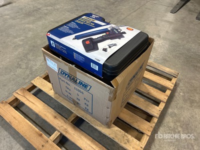 Quantity of (5) Dynaline 11055 24 Volt Rechargeable Grease Gun (Unused)