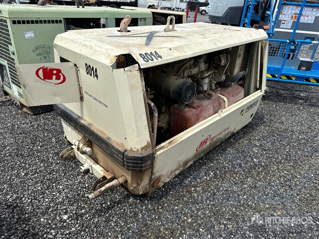Inopratable 1998 Ingersoll Rand P-185 Skid-Mounted Air Compressor (Inoperable ...