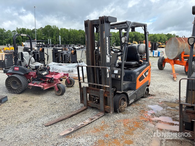 2022 Doosan GC18S-9 3150 lb Cushion Tire Forklift