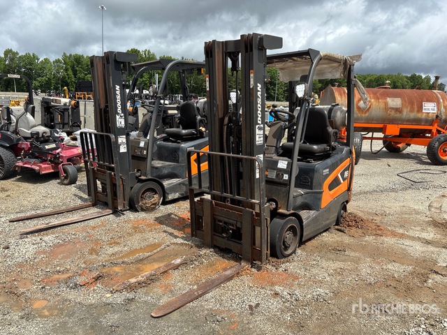 2022 Doosan GC18S-9 3150 lb Cushion Tire Forklift