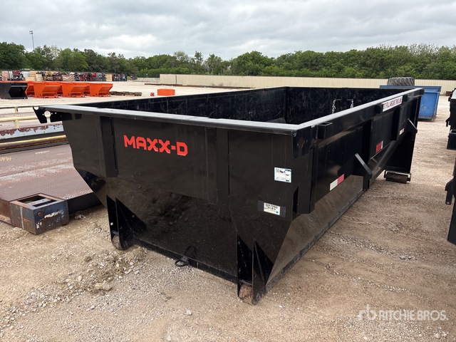 MaxxD 15 ft Roll-Off Container