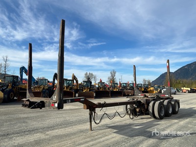 2019 Ubilt 40 ft Tri/A Pole Log Trailer