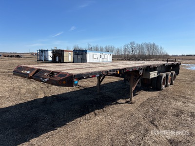 2007 Lufkin 42 ft Tri/A Flatbed Oilfield Trailer
