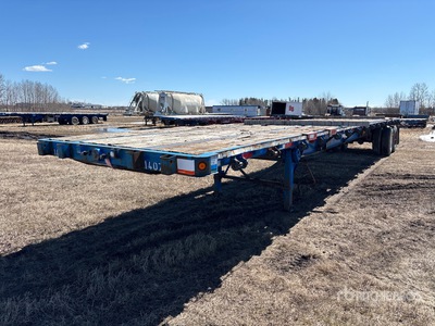 1997 Manac 48 ft T/A Flatbed Trailer
