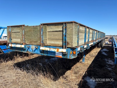 1981 Fruehauf 45 ft T/A Flatbed Trailer