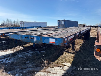 1979 Ram 40 ft T/A Flatbed Trailer