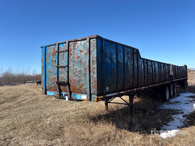 1988 Trail-Eze 30 ft Super B-Train Lead Open Top Refuse Trailer