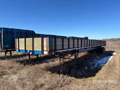 1997 Manac 48 ft T/A Flatbed Trailer