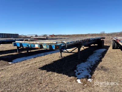 1997 Manac 48 ft T/A Flatbed Trailer
