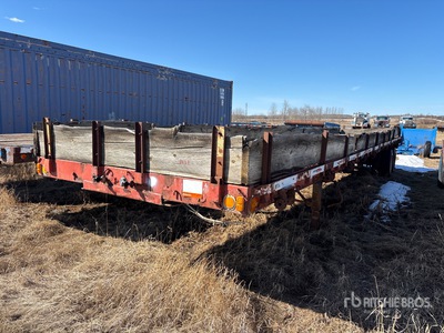 1972 Trailmobile 46 ft T/A Flatbed Trailer