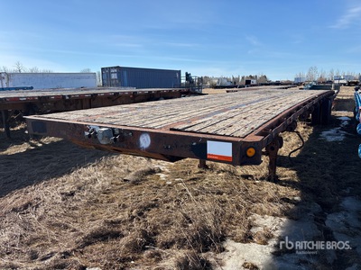 2000 Manac 48 ft T/A Flatbed Trailer