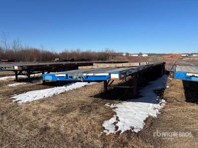 2001 Manac 52 ft Tri/A Flatbed Trailer