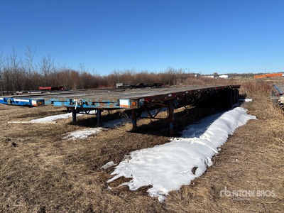 2006 Manac 52 ft Tri/A Flatbed Trailer