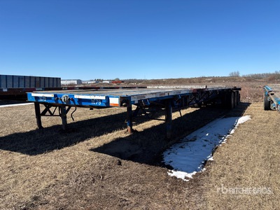 2006 Manac 52 ft Tri/A Flatbed Trailer