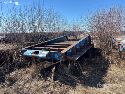 1978 Arne's 16-Wheel Single Drop Pickup throat/4' dovetail Lowboy Trailer