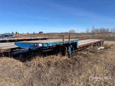 1995 Wabash 48 ft T/A Single Drop Stufendeck-Anhänger