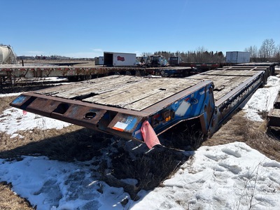 1982 Neils 53 ft 16-Wheel Klappbarer Hals Anhänger