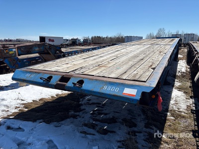 1979 Columbia 41 ft 16-Wheel Oilfield Trailer
