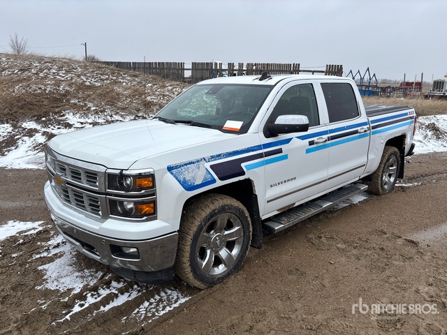 2015 Chevrolet Silverado 1500 2015 Chevrolet Silverado 1500 Ltz 4X4 Crew Cab Pickup (Inoperable)