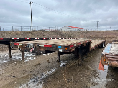 2007 Manac 53 ft Tri/A Single Drop Plataforma Rebajada