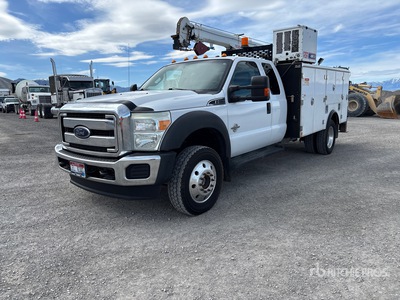 2016 Ford F-550 XLT 4x4 Extended Cab Servicewagen