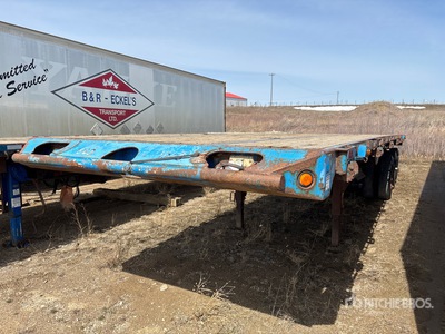 2004 Gerrys 40 ft Tri/A Flatbed Oilfield Trailer