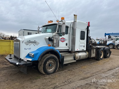 2011 Kenworth T800 6x4 Sleeper Winch Truck (Inoperable)