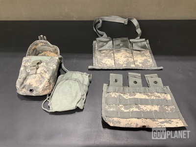 (568) M4 Three Mag Pouches, (36) Bandoleer Ammunition Pouches & Assorted Items
