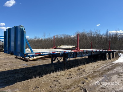 2006 Manac 53 ft Tri/A Flatbed Trailer