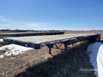 2006 Manac 53 ft Tri/A Flatbed Trailer