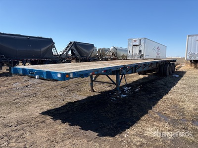 2007 Great Dane 53 ft Tri/A Flatbed Trailer