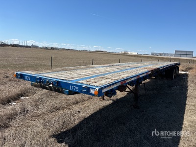 2006 Lode King 53 ft Tri/A Flatbed Trailer