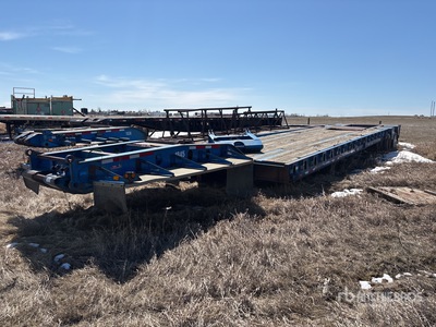 2007 Arne's 16-Wheel Single Drop Lowboy Trailer