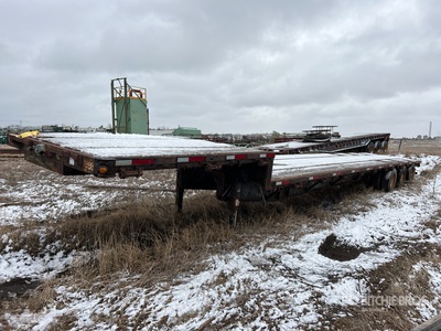 2007 Manac 53 ft Tri/A Plateforme Surbaissée