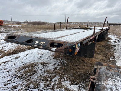 2014 Lode King 42 ft Tri/A Flatbed 油田用フロートトレイラー