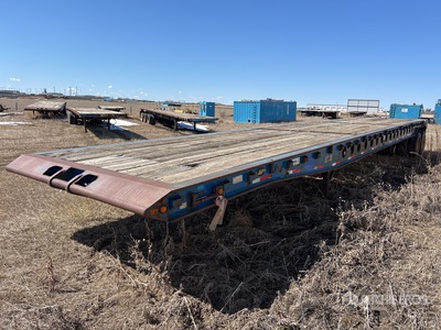 2006 Scona 53 ft 16-Wheel Flatbed مقطورة حقل النفط