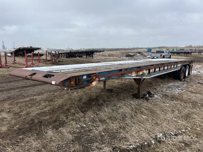 1996 Gerrys 47 ft Tri/A Flatbed Oilfield Trailer