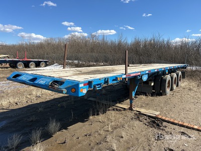 2006 Lode King 40 ft Tri/A Flatbed Oilfield Trailer