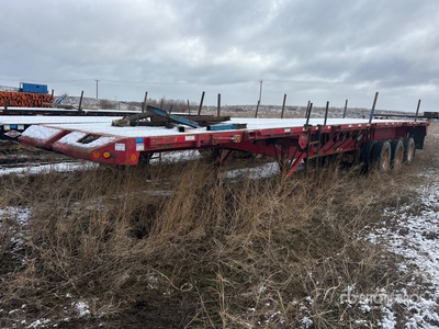 2007 Lufkin 48 ft Tri/A Flatbed 油田用フロートトレイラー