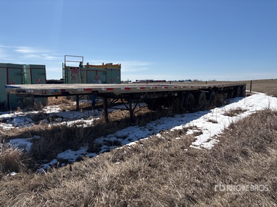 2005 Lode King 28 ft Tri/A Super B-Train Lead Flatbed Trailer