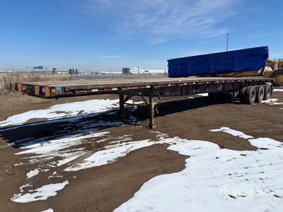 2007 Great Dane 53 ft Tri/A Flatbed Trailer