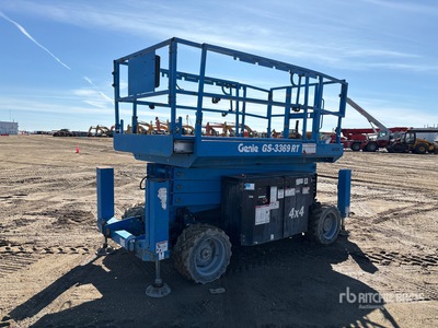 2016 Genie GS-3369RT 4x4 Diesel Scissor Lift