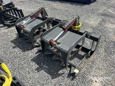 All-Star 80 in Heavy Duty Root Skid Steer Grapple (Unused)