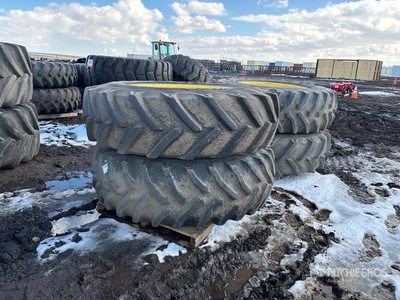 Quantity of (4) 520/85R38 Tires