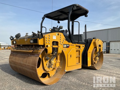 2018 Cat CB15 Double Drum Roller