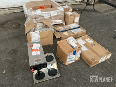 (1) Coffe Maker, (16) Plates, (33) Bowls & Assorted Items